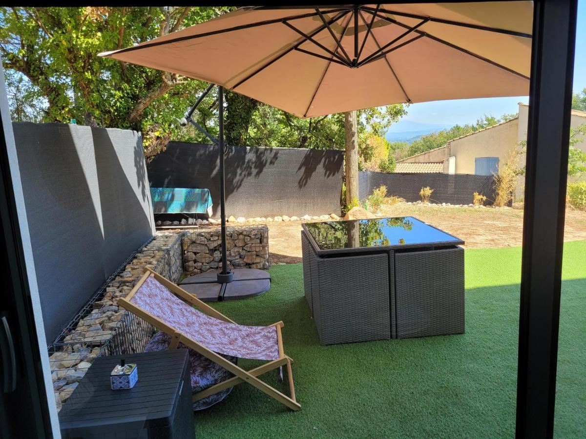Appartement Tout Equipe En Rez-De-Jardin Entre Gard Et Ardeche Saint-Julien-de-Peyrolas 外观 照片